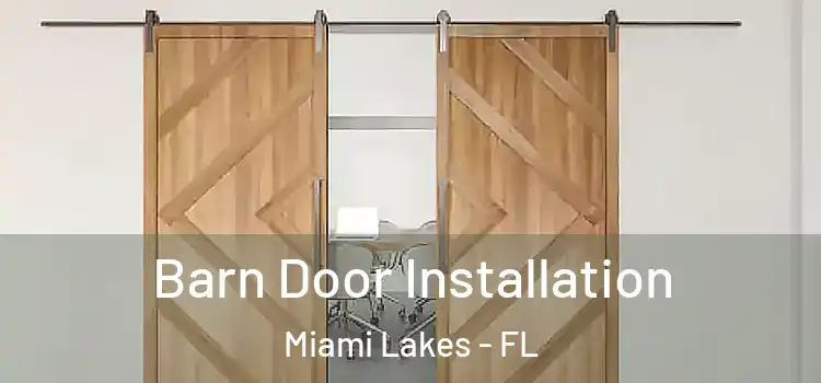 Barn Door Installation Miami Lakes - FL